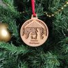 Bolas de navidad personalizadas de madera - Natividad - Nacimiento - Reyes magos - Regalos - Adornos de navidad - Nombre personalizado - Imagen 2
