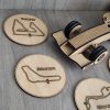 Posavasos - Carreras - Circuitos F1 - Coasters - Imagen 3